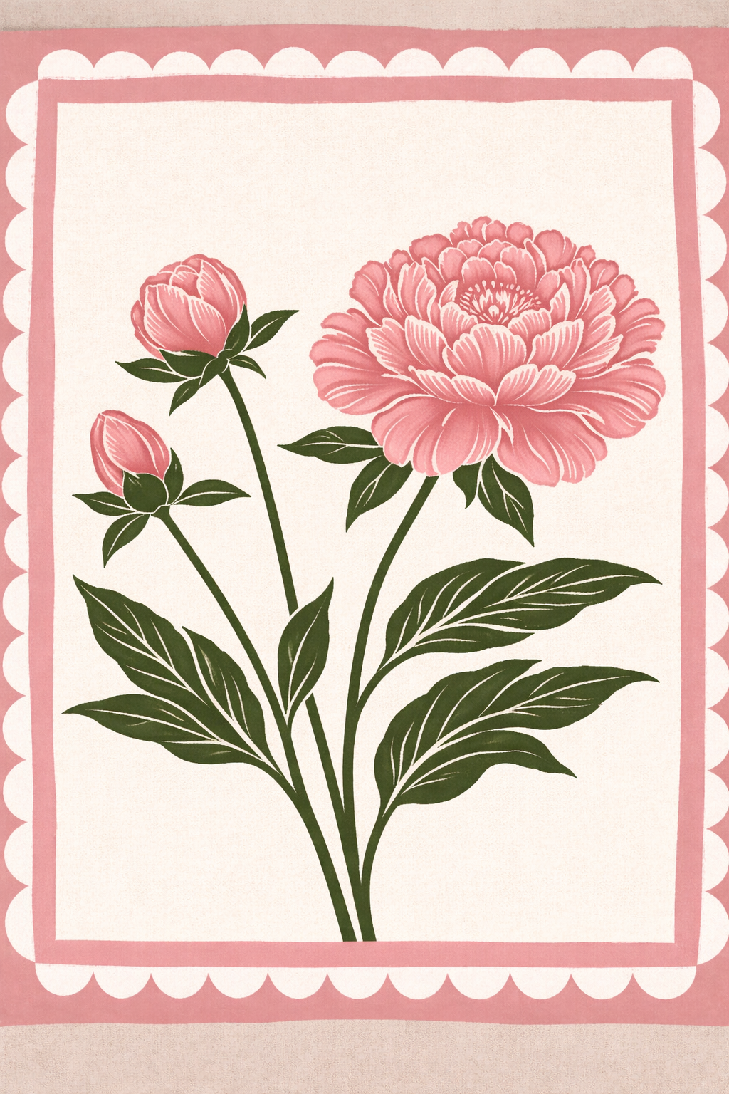 Peony, A3