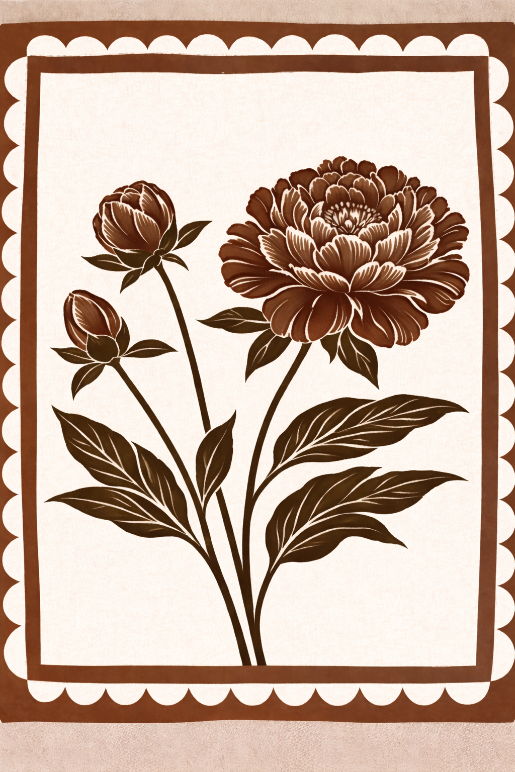 Peony, A3
